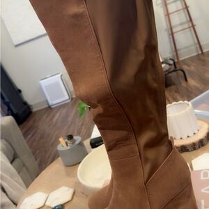 Claire's Chocolate Over the Knee Boots